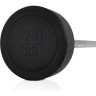 Штанга UNIX FIT PRO прямая обрезиненная 20 кг BBRND20PBK